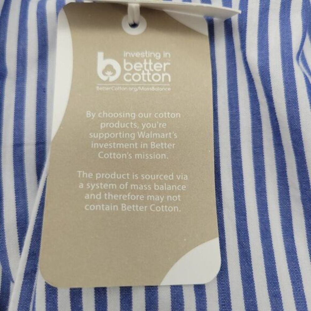 NWT Free Assembly Color Block Striped Sections Vneck Peplum Top Long Sleeve Sz L - Picture 11 of 12